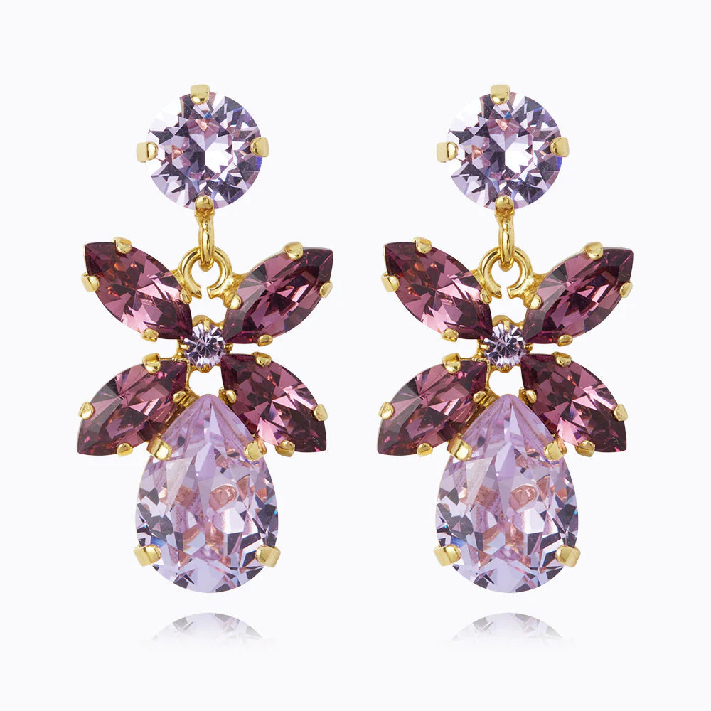 Mini Dione Earrings / Violet + Iris