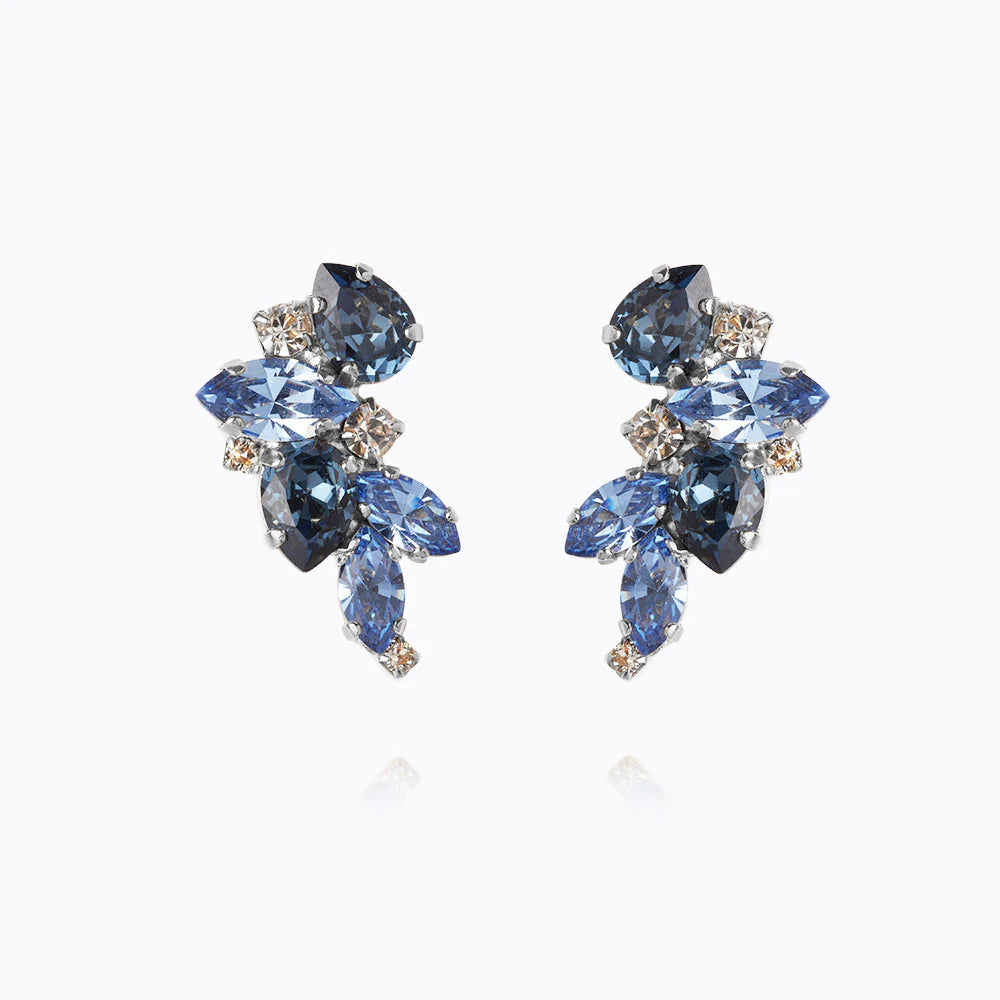 Demi Earrings / Blue Combo