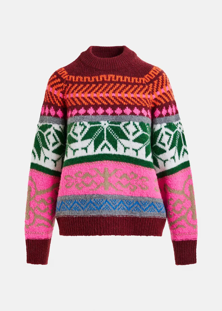 Essentiel Antwerp Irelando Jacquard Knit Pull