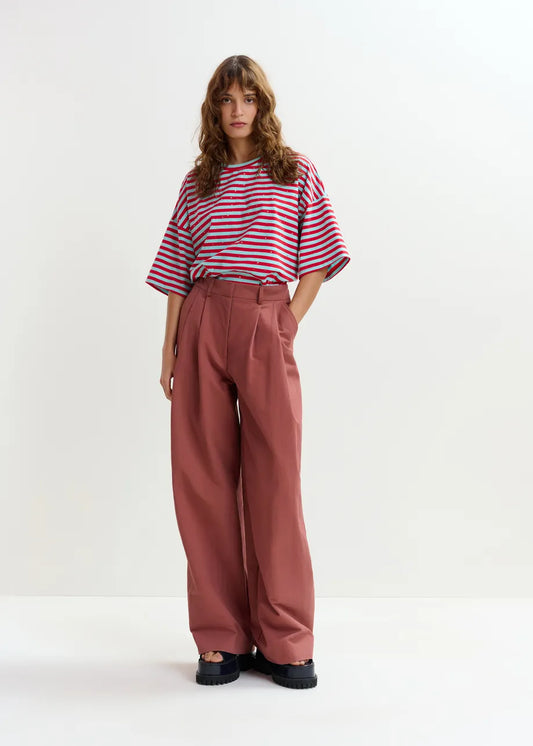 Essentiel Antwerp Jazmine Pleated Wide Leg Pants