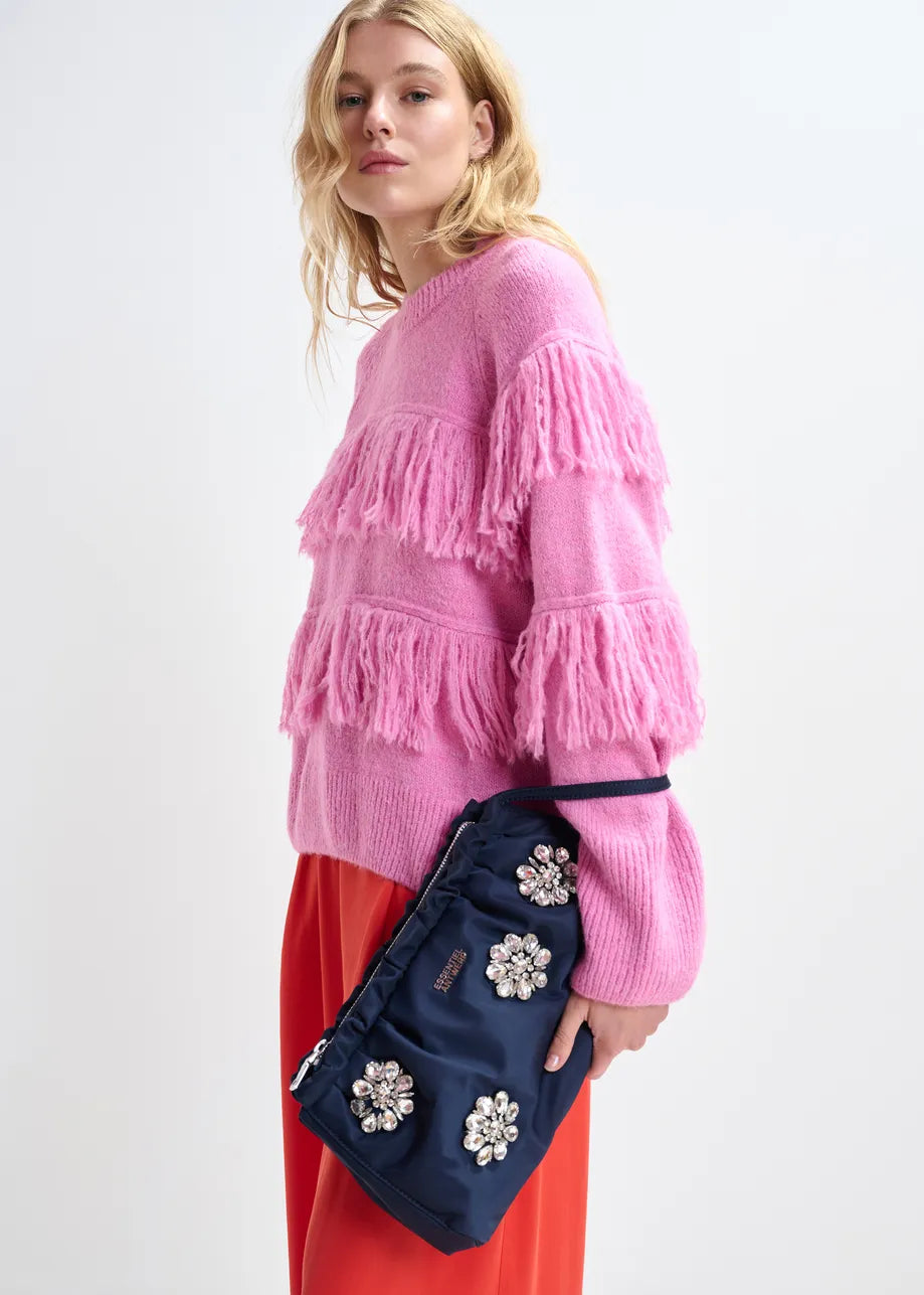 Essentiel Antwerp Johns Pullover With Fringe