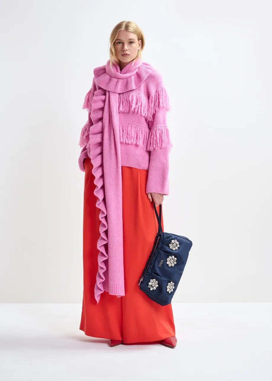 Essentiel Antwerp Johns Pullover With Fringe