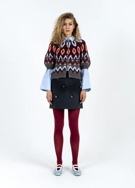 Coster Copenhagen Knitted Zipper Jacket