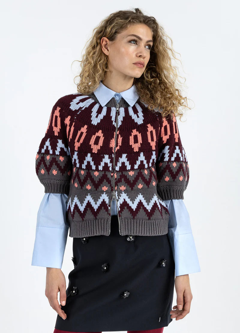 Coster Copenhagen Knitted Zipper Jacket