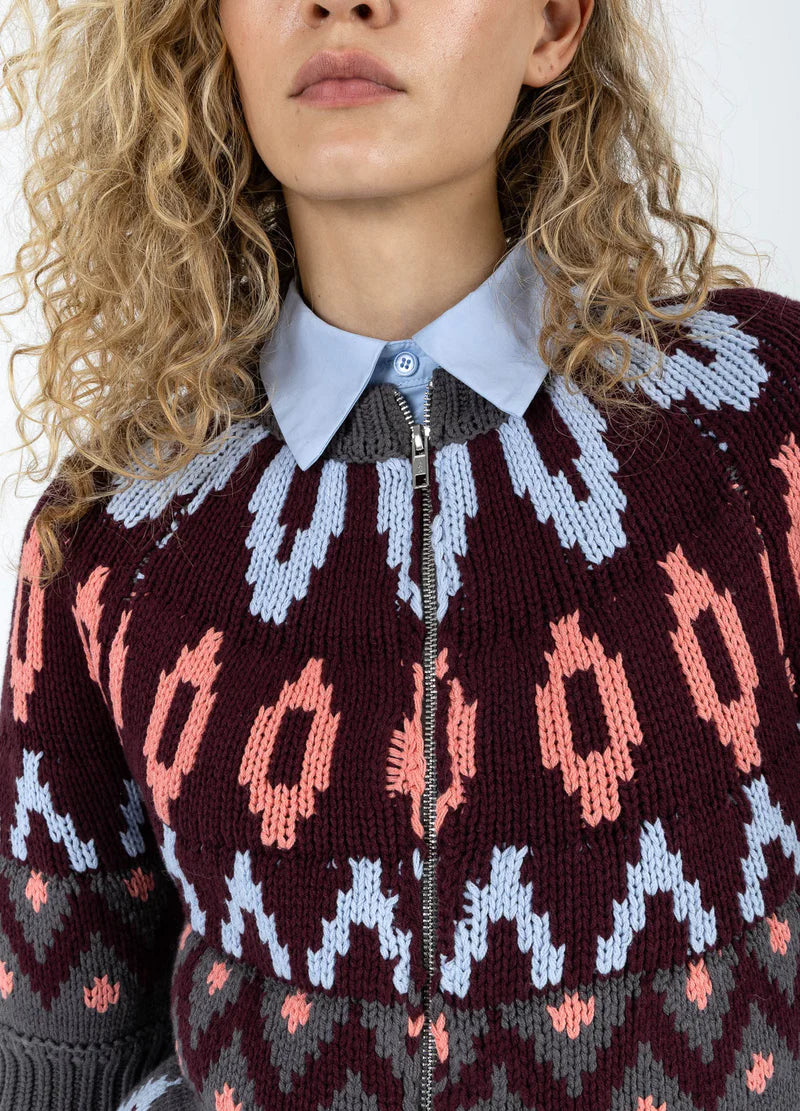 Coster Copenhagen Knitted Zipper Jacket