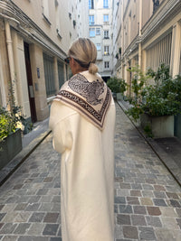 Lescarf Gemini Sand & Mocha Mousse Scarf