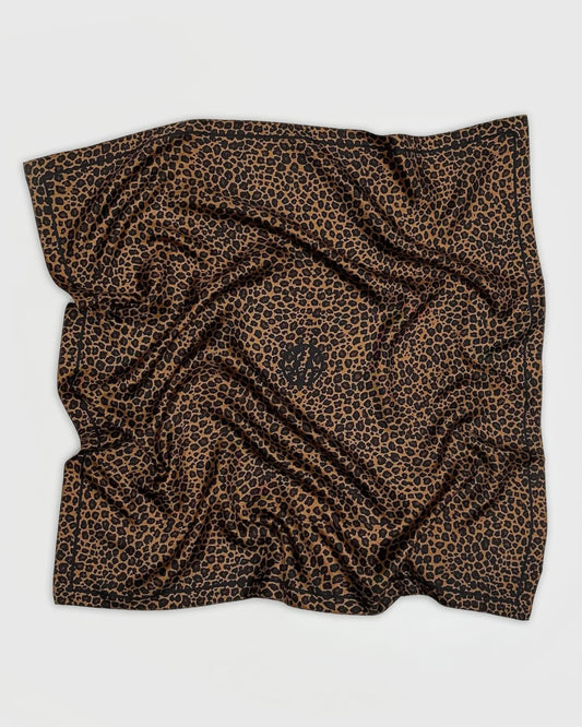 Lescarf Leo Scarf | Brown | 80 CM