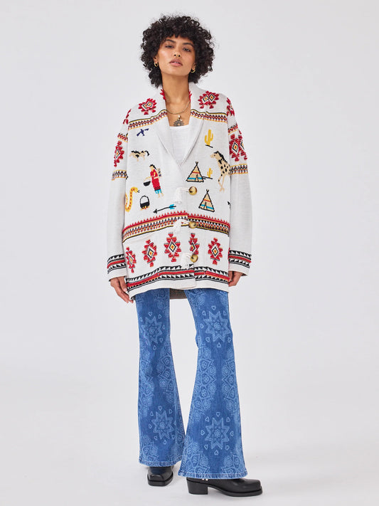 Hayley Menzies Nomadic Tapestry Cardigan