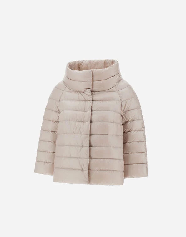 Herno Sofia Cape Quilted Jacket