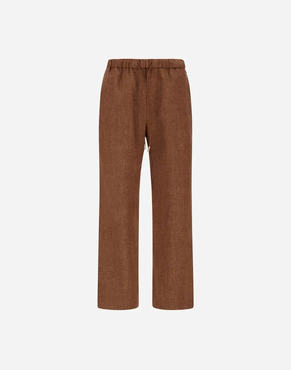Herno Linen Draw String Pants