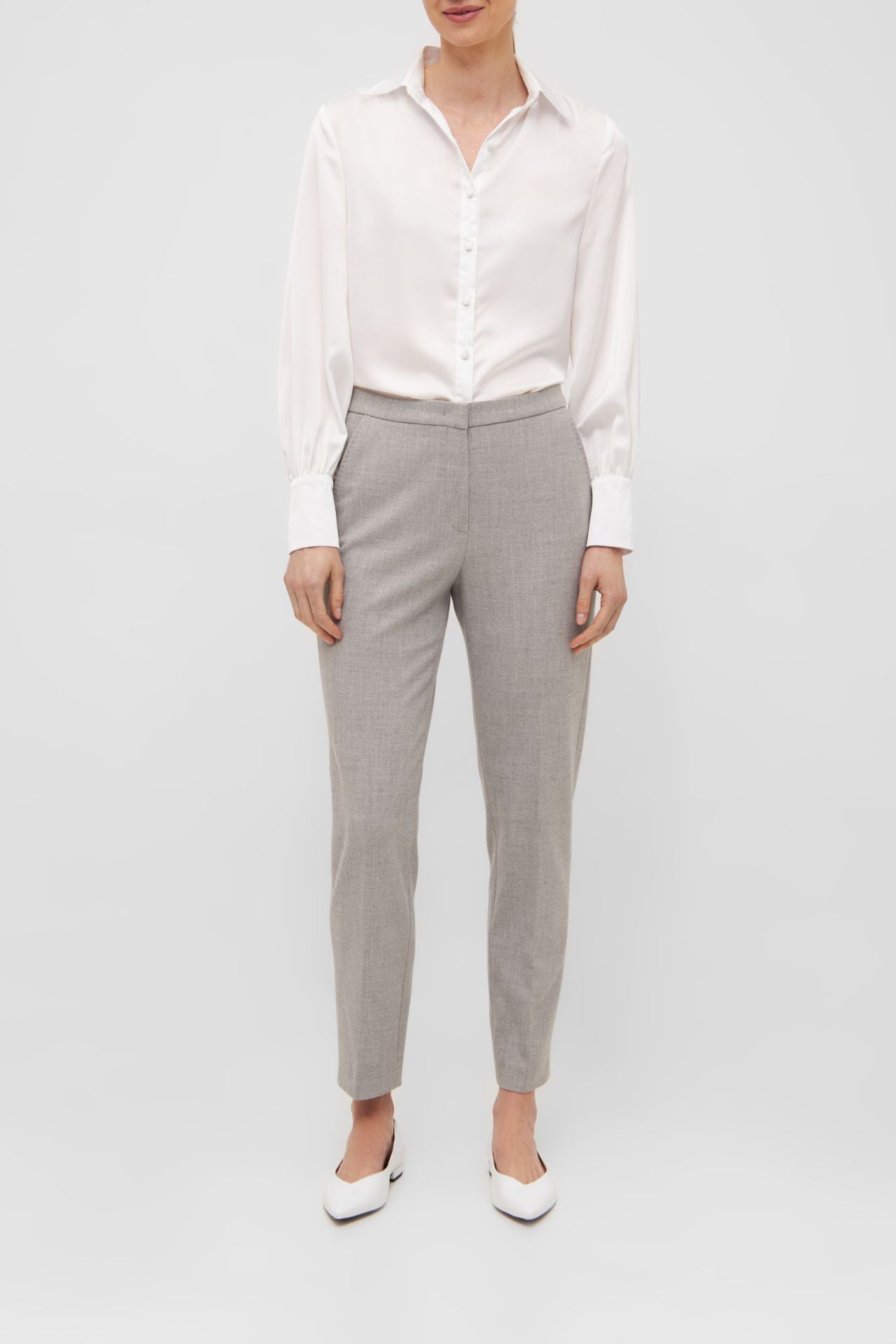 Raffaello Rossi Techno Flanell Trousers Black
