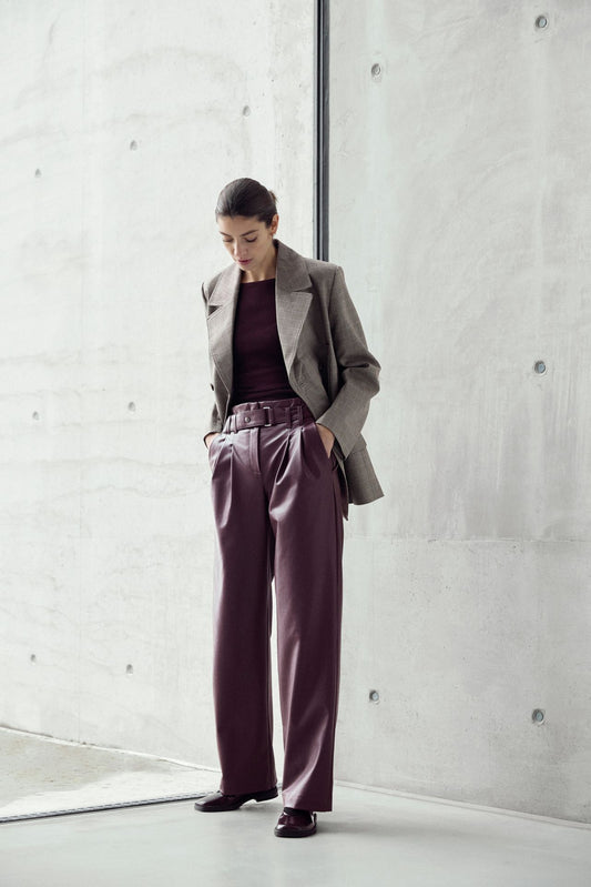 Raffaello Rossi Nicole Vegan Nappa Leather Barolo