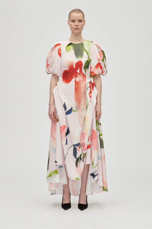 Stine Goya Ruffling Voluminous Dress