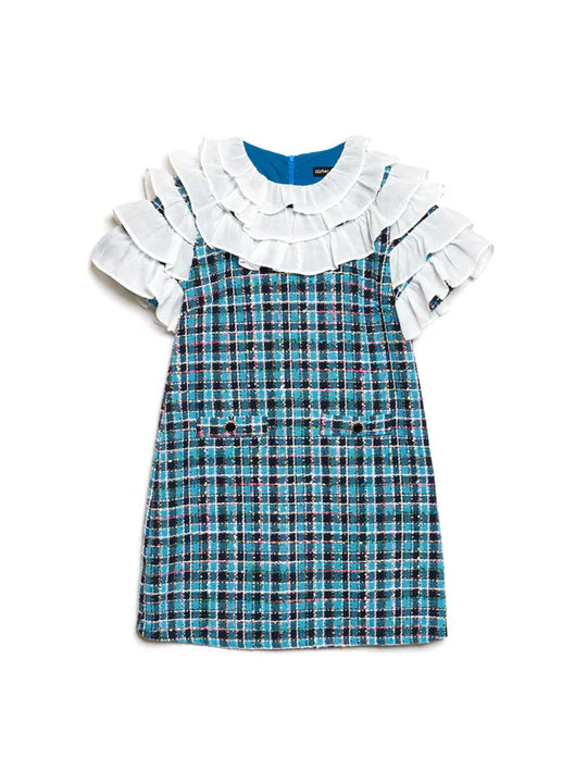 Sister Jane Chamber Tweed Mini Dress