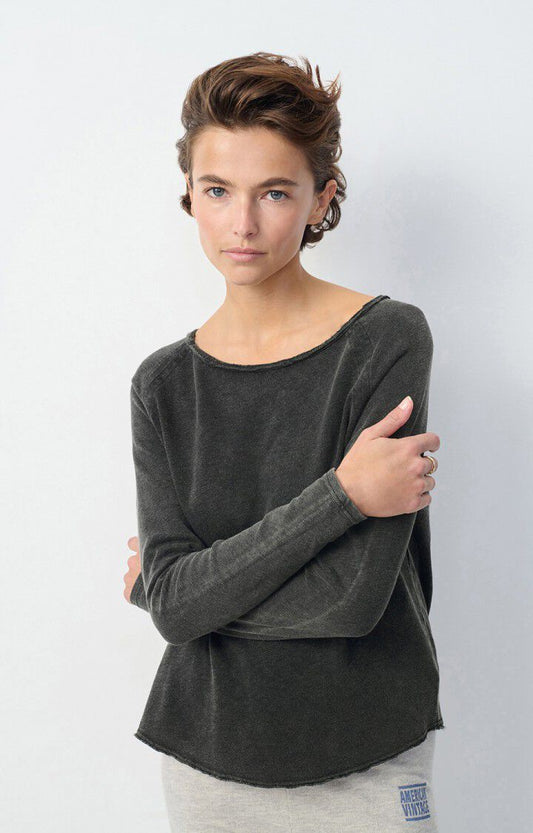 American Vintage Sonoma Long Sleeve T-Shirt Vintage Black