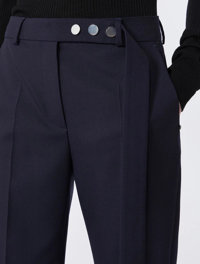 Sportmax Harry Black Cigarette Trouser