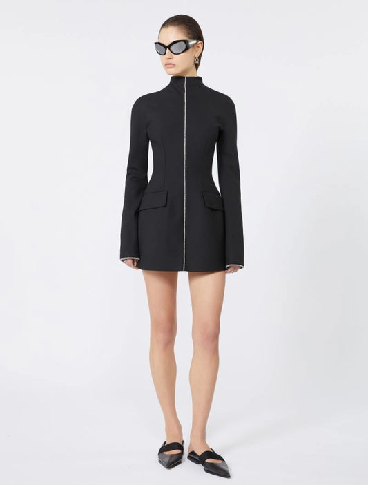 Sportmax Tefrite01 Short Stretch Wool Blend
