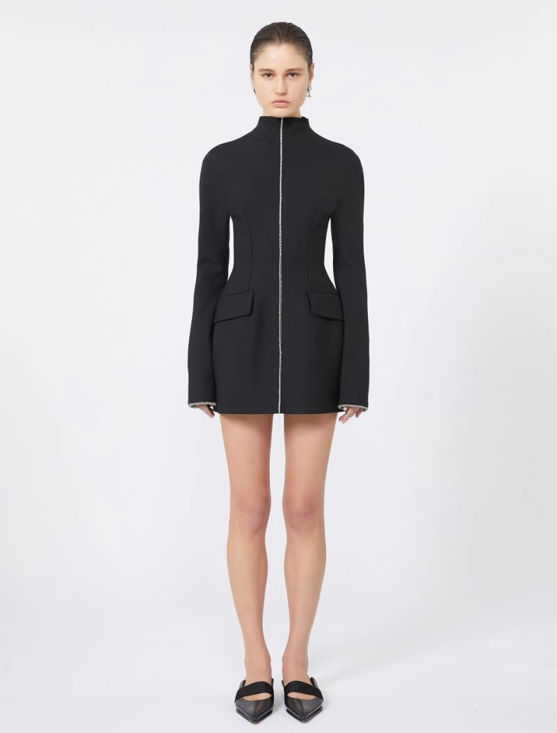 Sportmax Tefrite01 Short Stretch Wool Blend