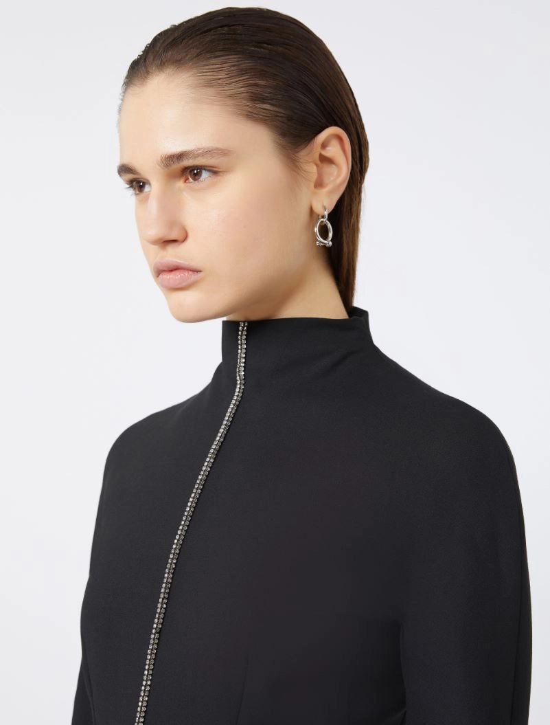Sportmax Tefrite01 Short Stretch Wool Blend