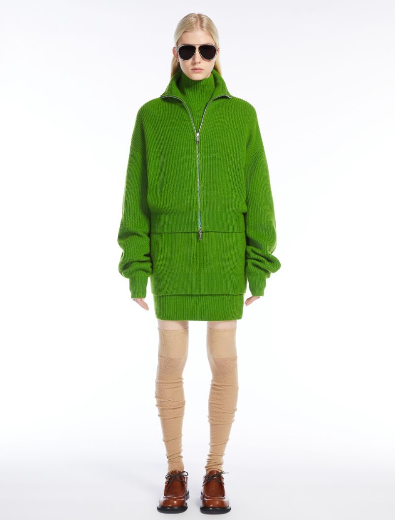 Svago Short Green Cardigan