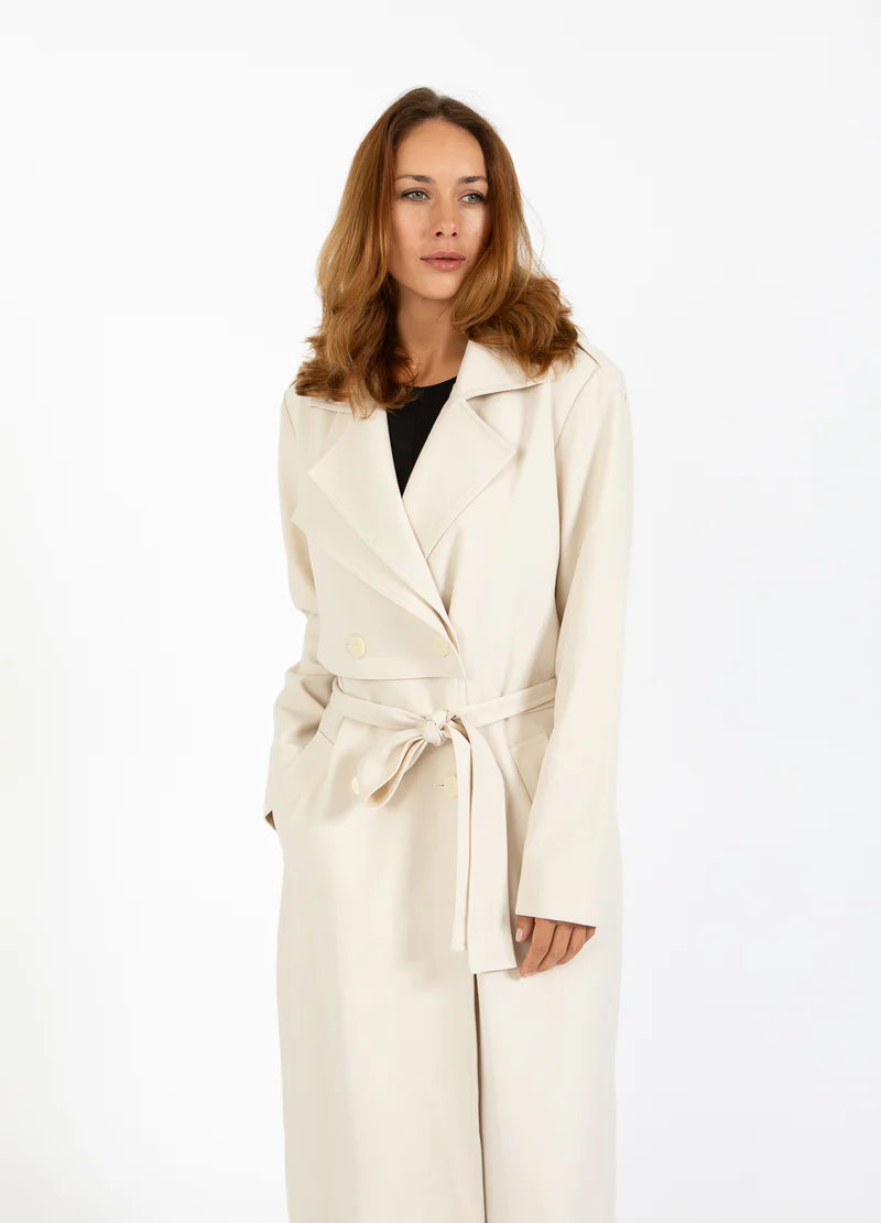 Coster Copenhagen Cream Trenchcoat