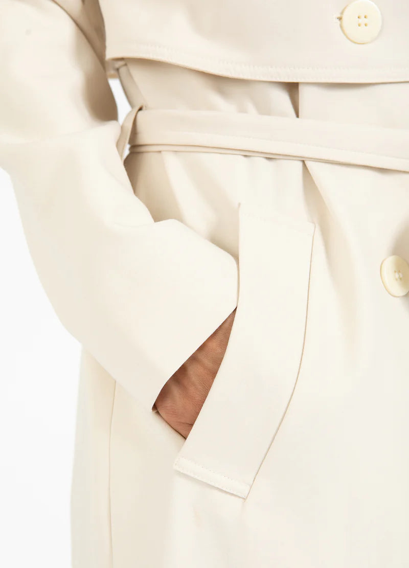 Coster Copenhagen Cream Trenchcoat