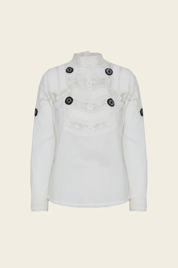 Phillipa 1970 Regine White Shirt