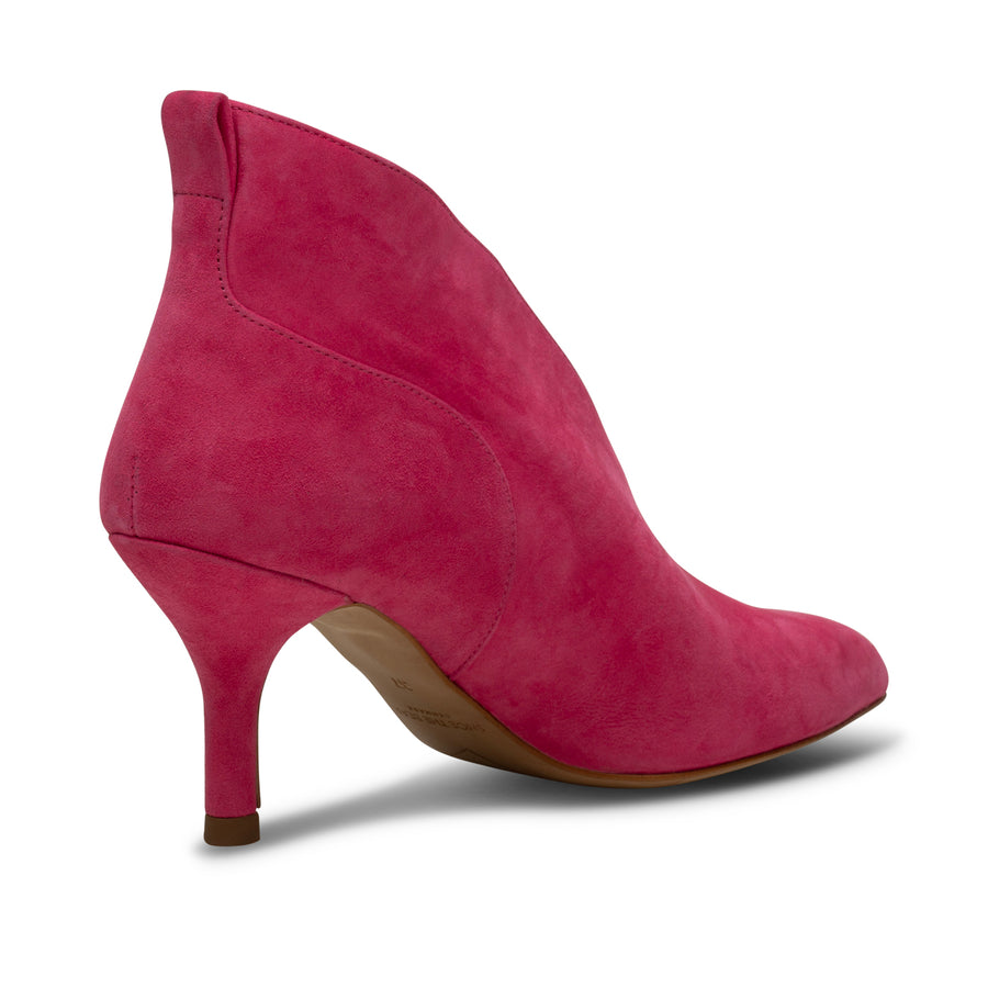 Valentine Pink Suede Boots