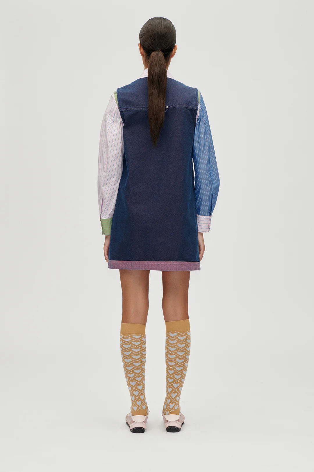 Stine Goya Vest Style Mini Dress With Pockets