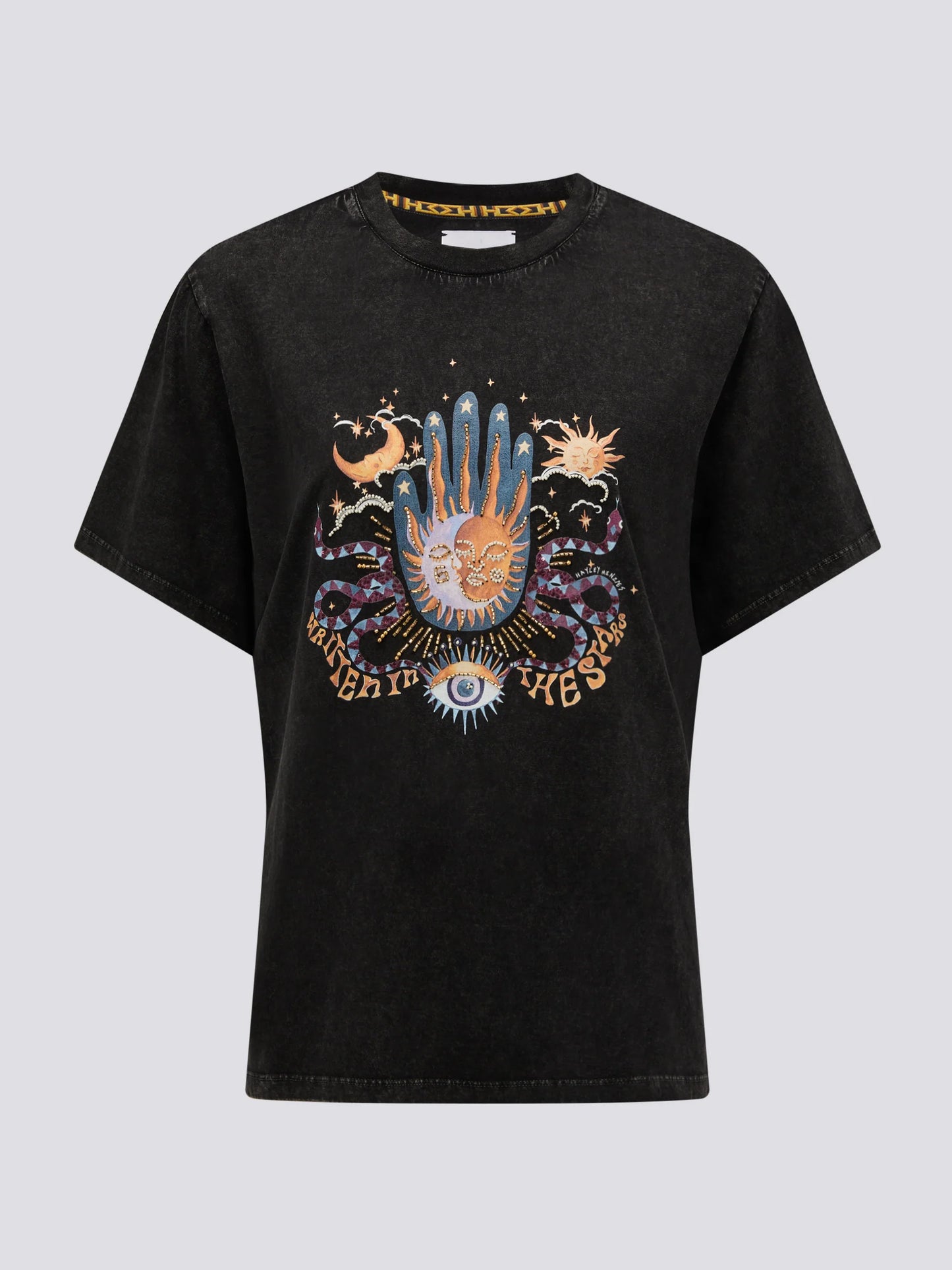 Hayley Menzies Black Written in The Star T Shirt
