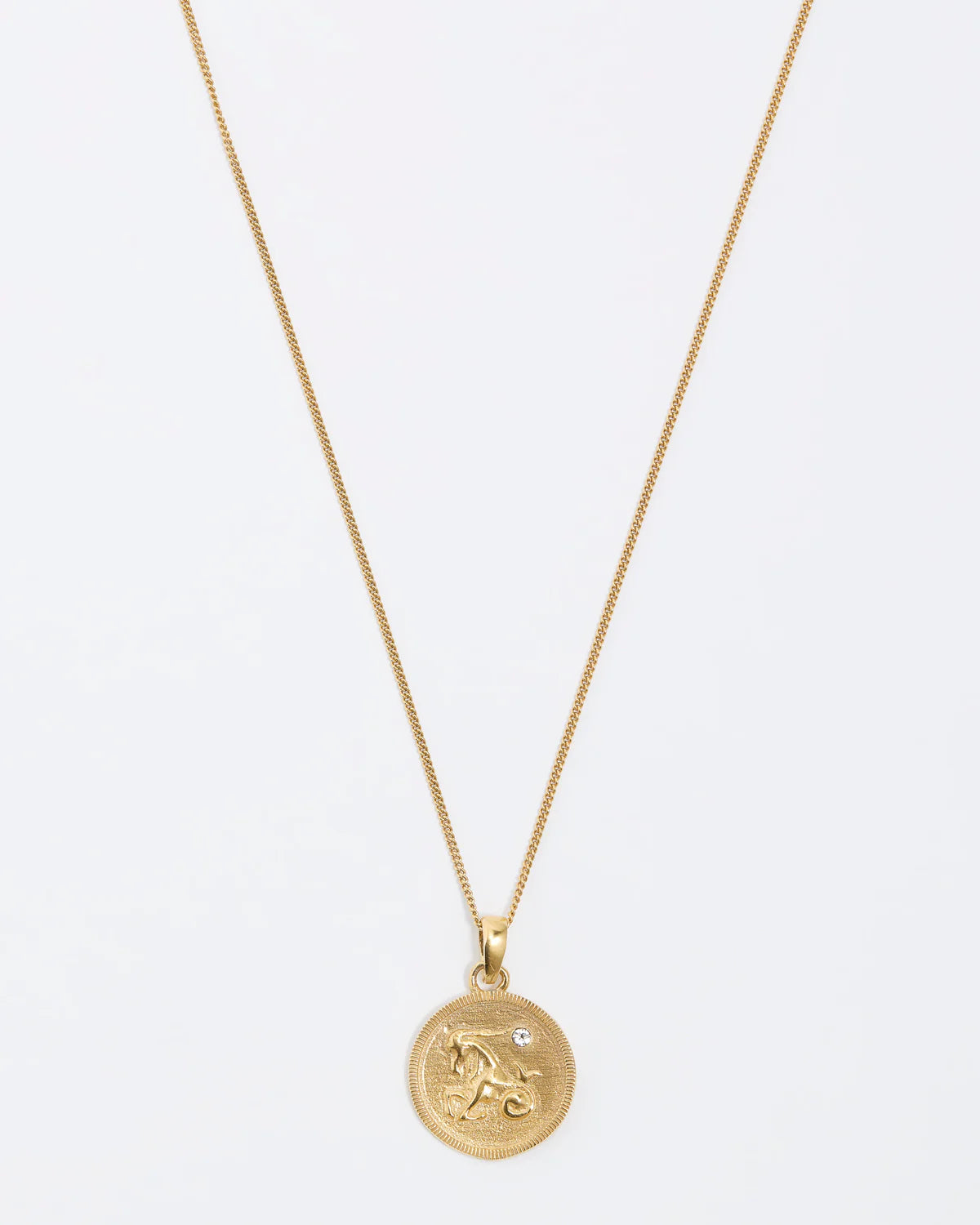 Soru Zodia Pendant Necklace Capricorn