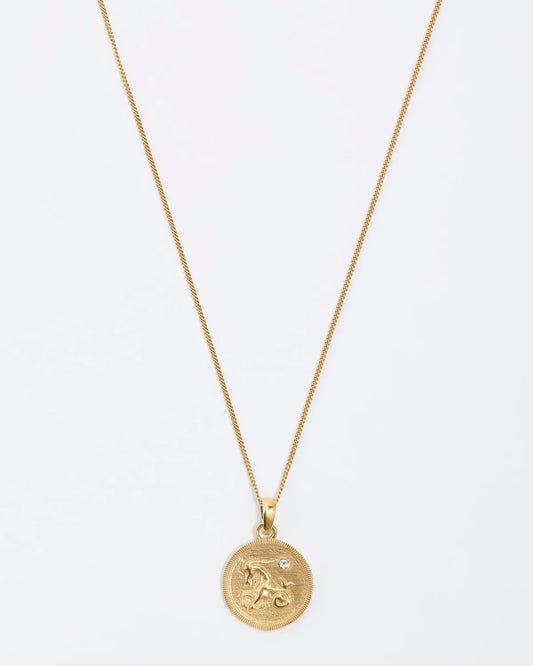 Soru Zodia Pendant Necklace Capricorn