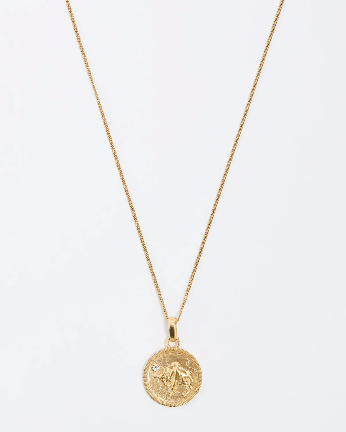 Soru Zodiac Pendant Necklace Taurus