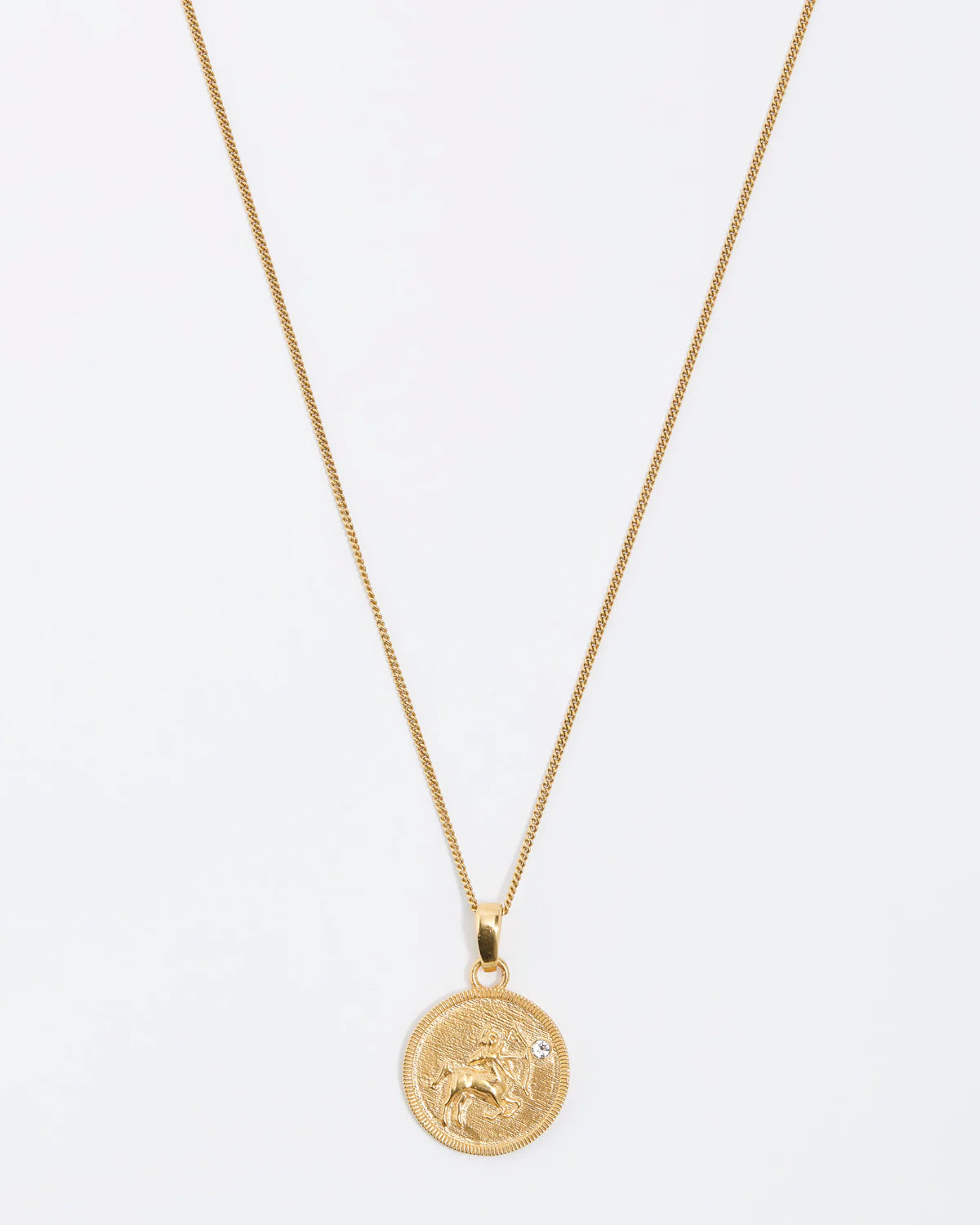 Soru Zodiac Pendant Necklace Sagittarius
