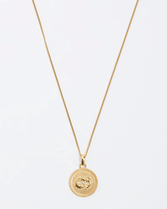 Soru Zodiac Pendant Necklace Pisces
