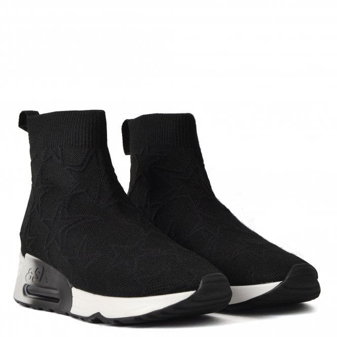 Lab Star Black Knit Trainers as