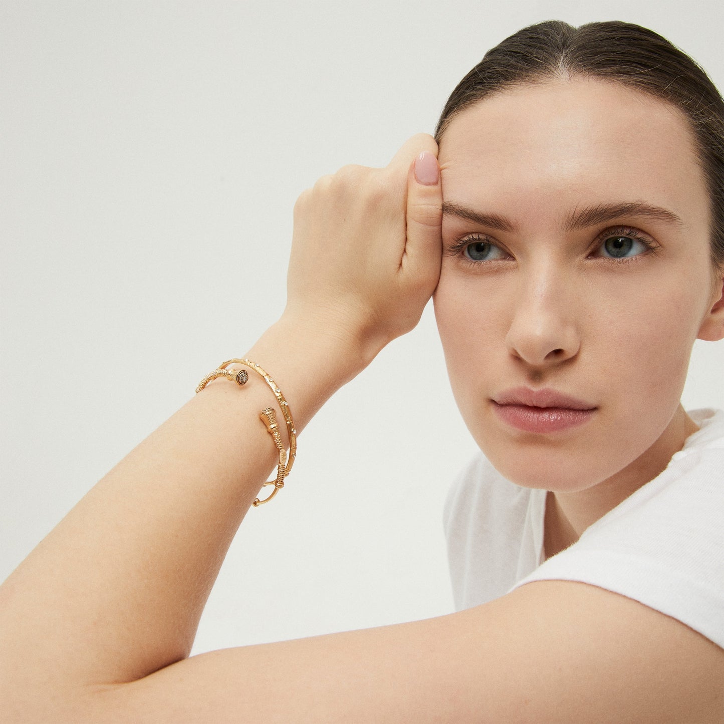 Gas Bijoux Bambini Strass Bangle Bracelet