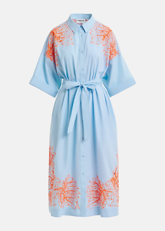Essentiel Antwerp Hanchor Embroidered Mini Dress