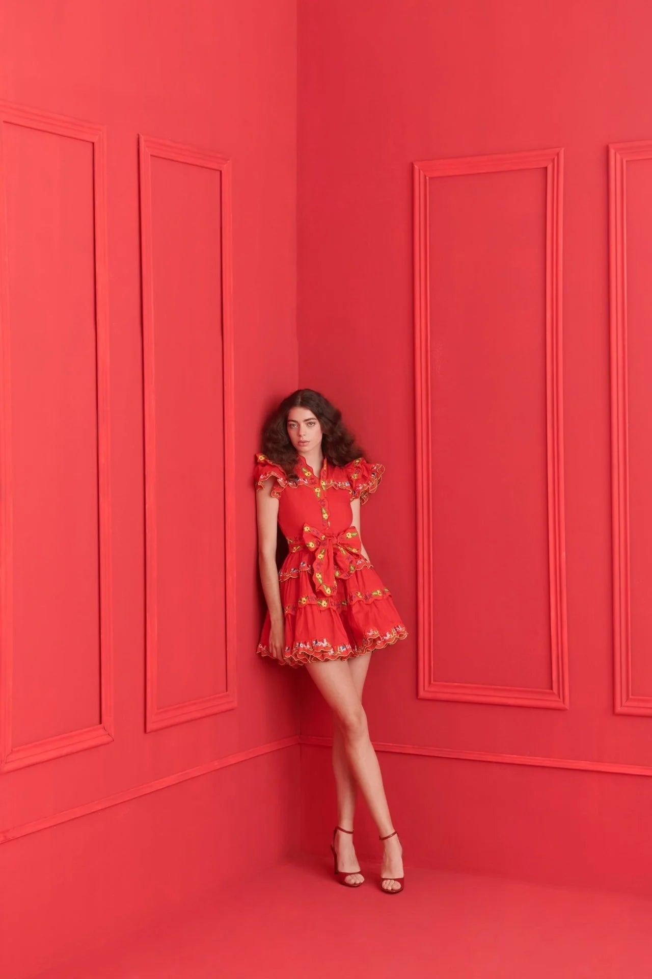 Celia B Red Haze Dress