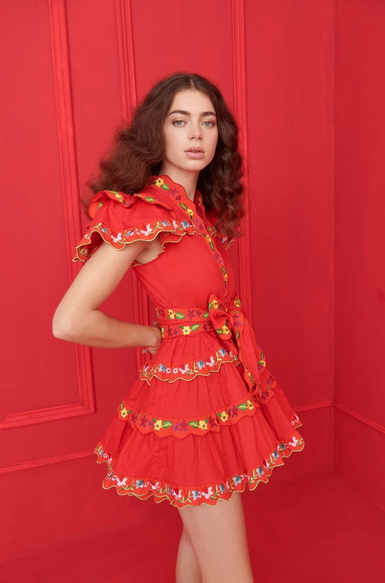Celia B Red Haze Dress
