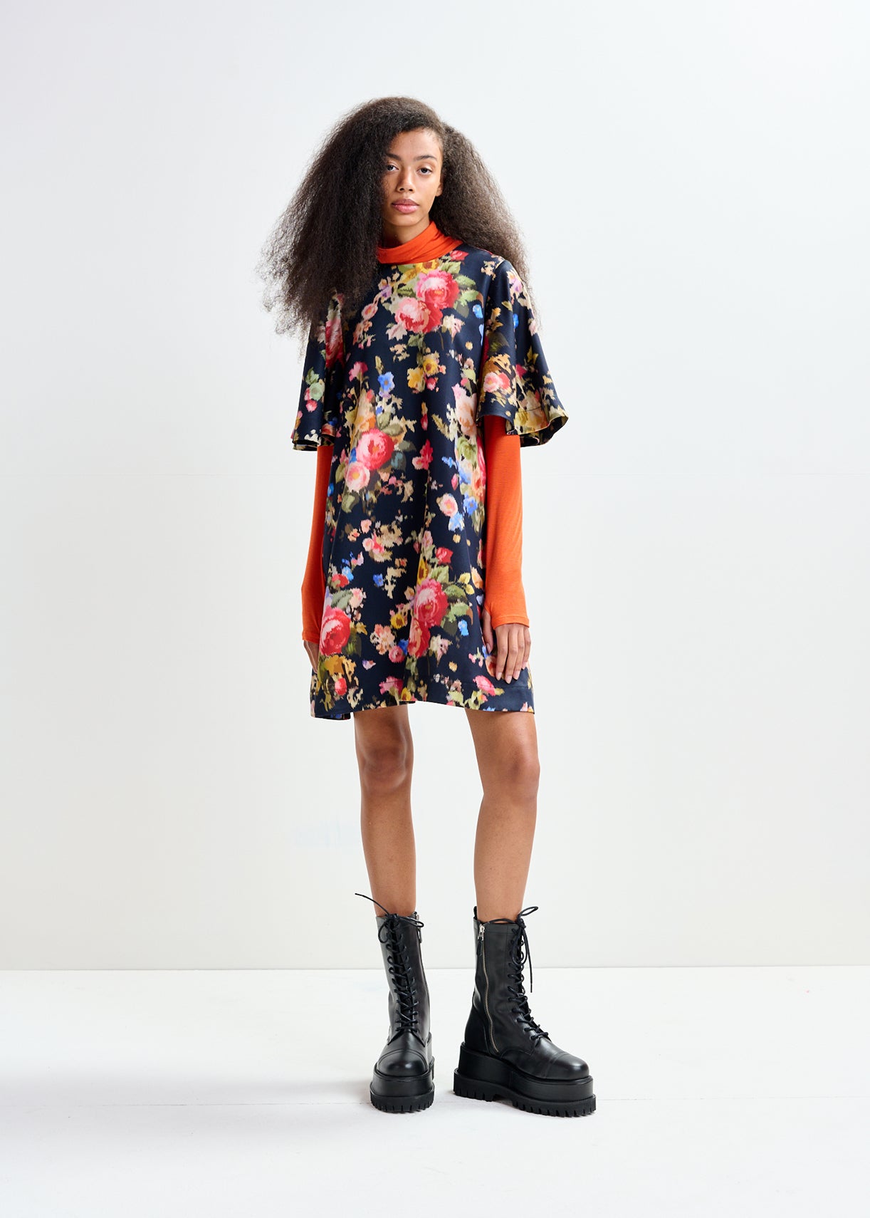 Essentiel Antwerp Jamie Wide A Line Mini Dress