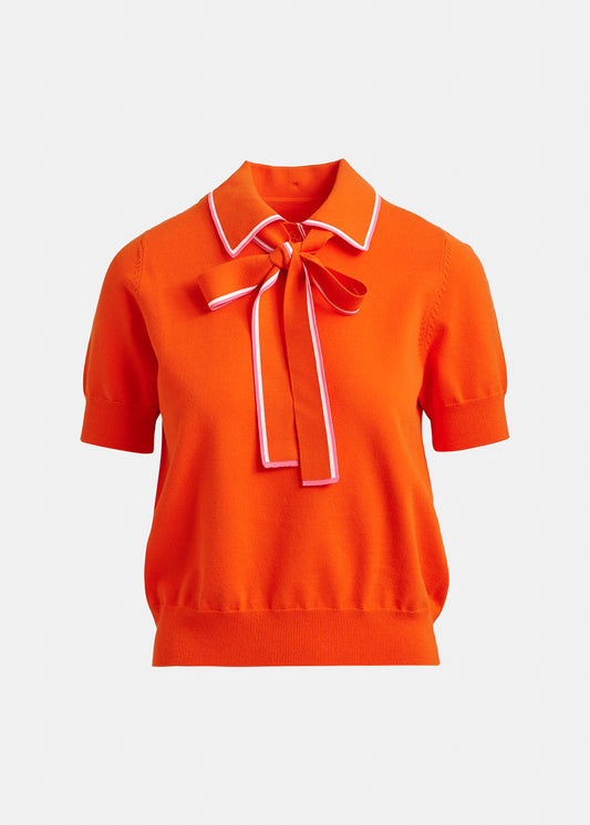 Essentiel Antwerp Jojoba Polo With Bow