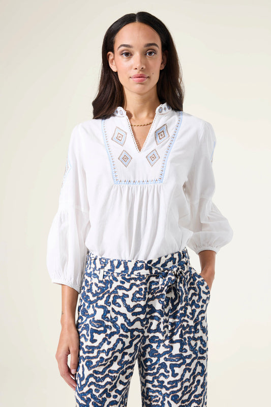 Garcia Off White Top