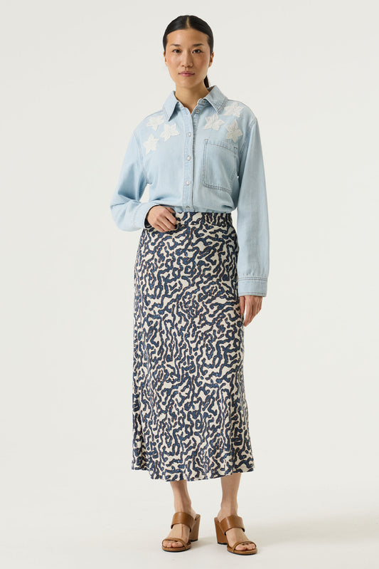 Garcia Pale Blue Denim Shirt