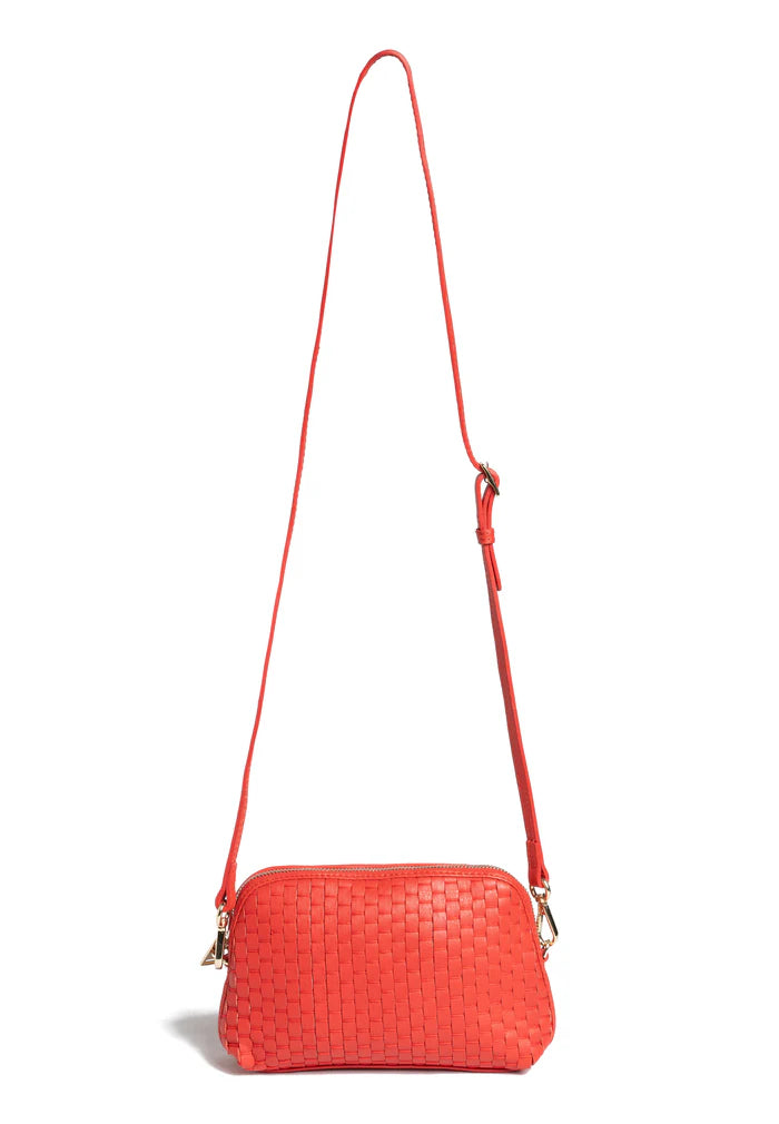 Parise 1789 Small Crossbody Poppy Red Bag