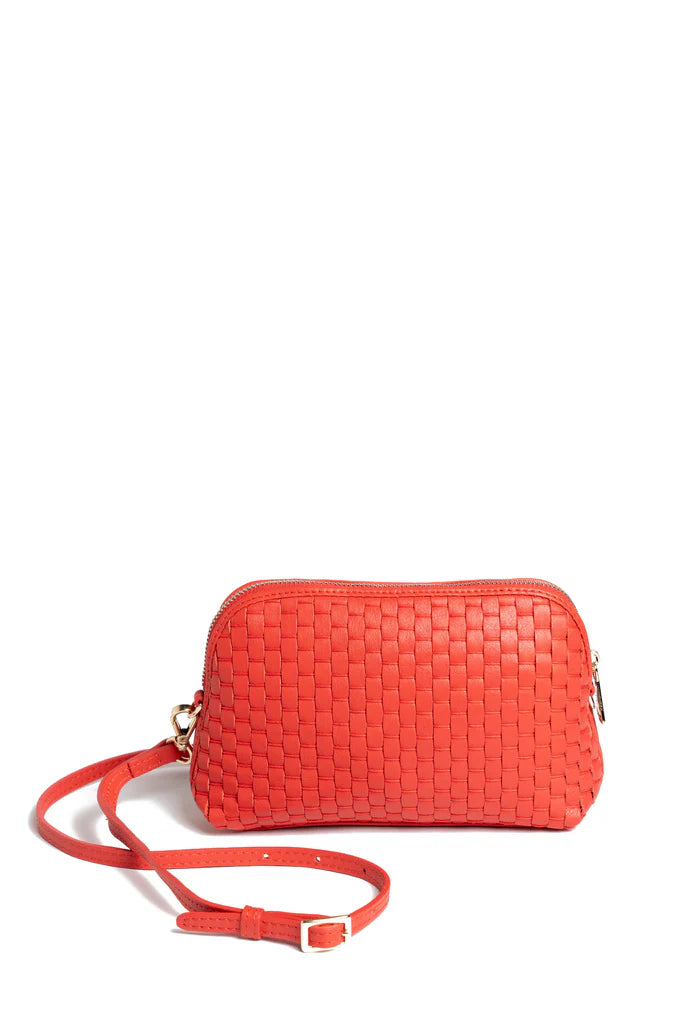 Parise 1789 Small Crossbody Poppy Red Bag