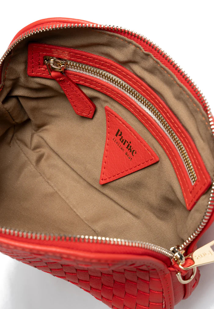 Parise 1789 Small Crossbody Poppy Red Bag