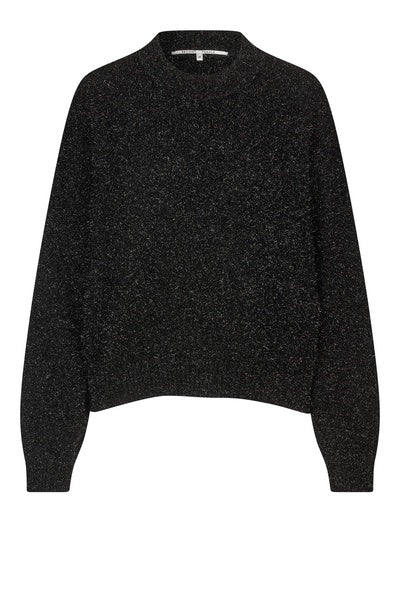 Lamilla Knit O Neck Black