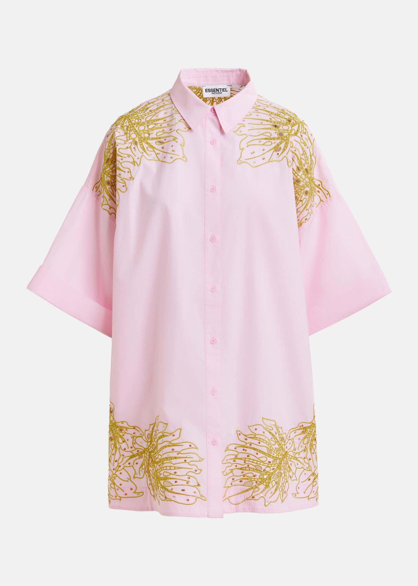 Essentiel Antwerp Hontana Embroidered Mini Dress