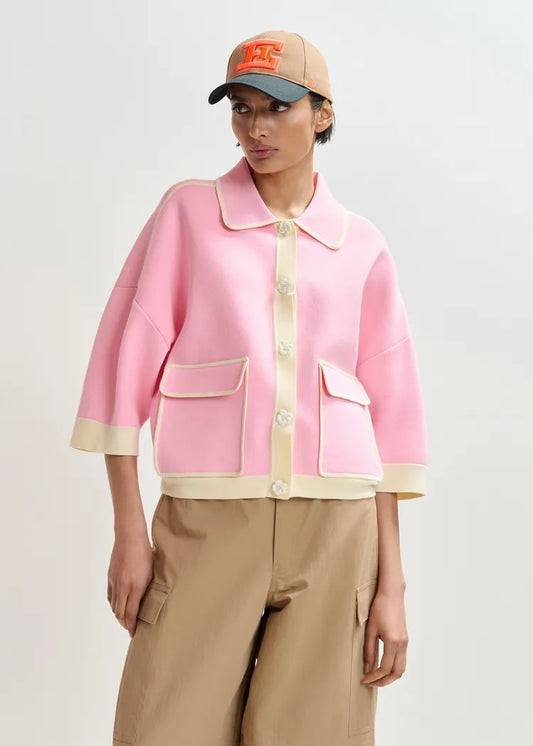 Essentiel Antwerp Jugly Young Roses Cardigan